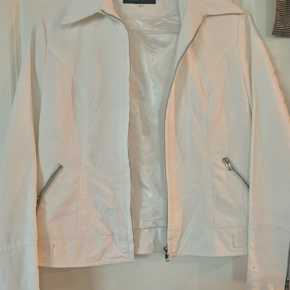 Dolce & Gabbana White Utility Jacket